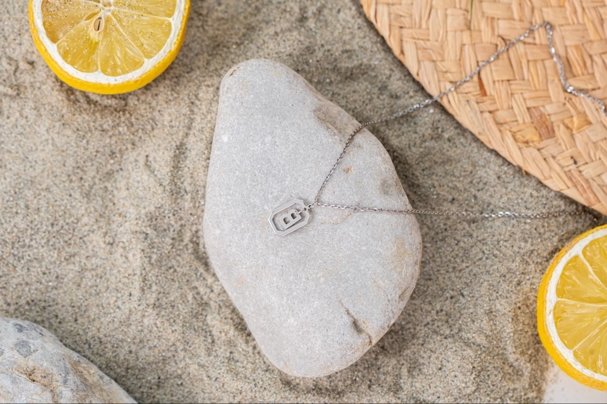 ZILIA Letter Lock Zlatý náhrdelník