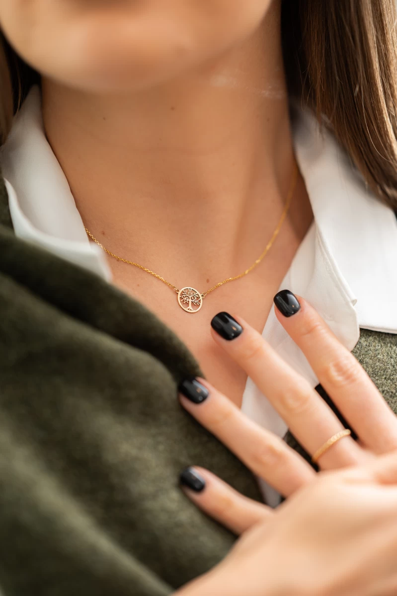 ZILIA Tree Of Life Zlatý náhrdelník