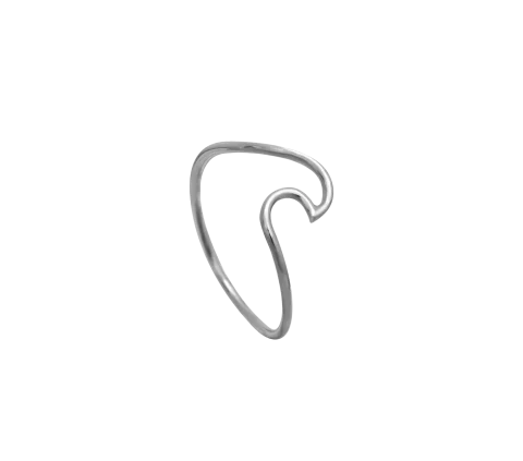 ZILIA Wave Strieborný prsteň