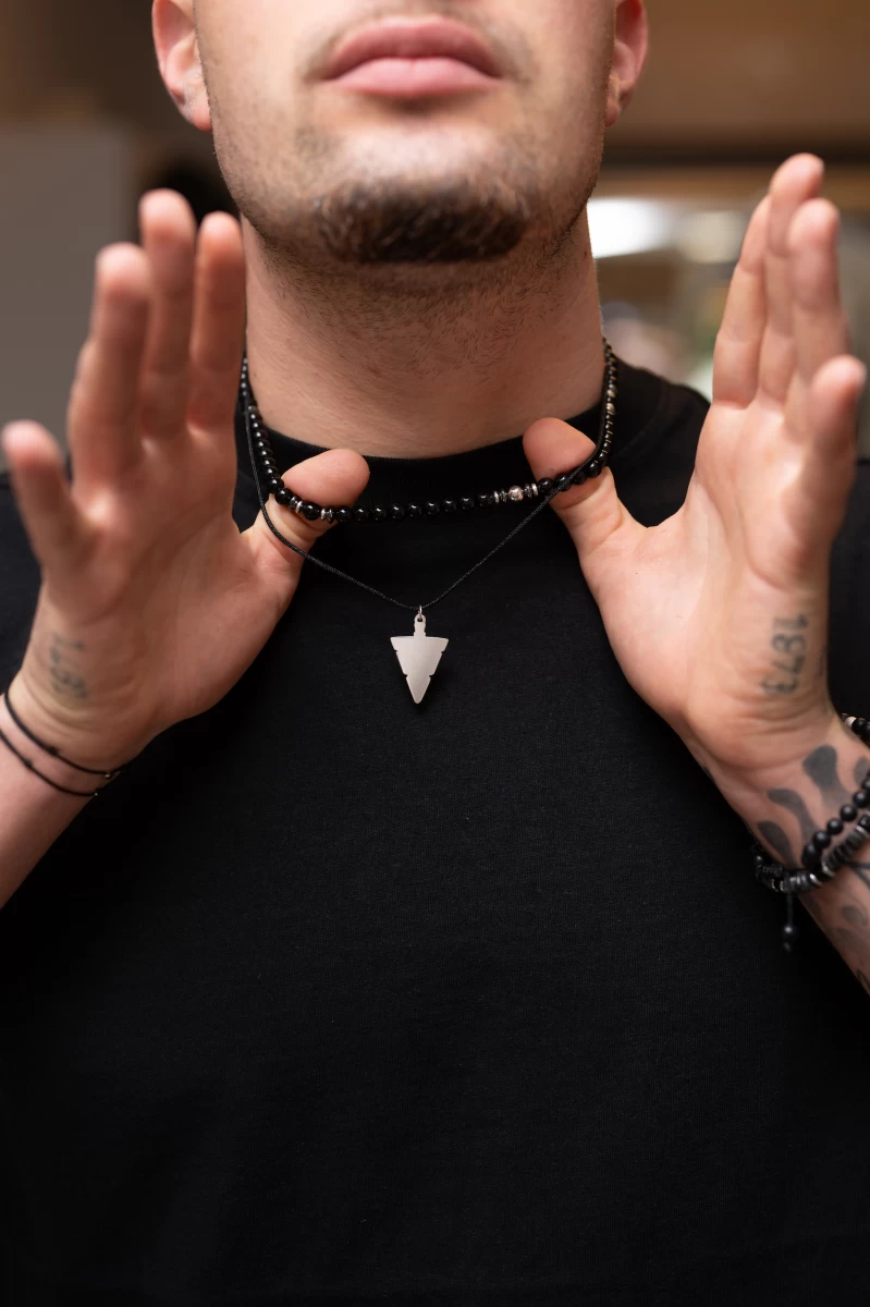 ZILIA Men Arrow Zlatý náhrdelník