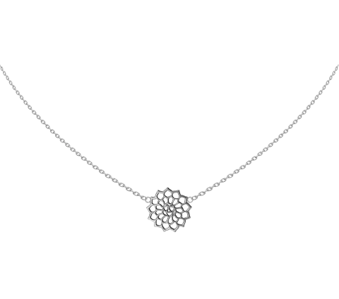 ZILIA Mandala Strieborný náhrdelník