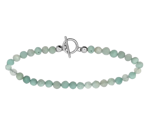 ZILIA Rosaline Strieborná 925 Mineral Náramok