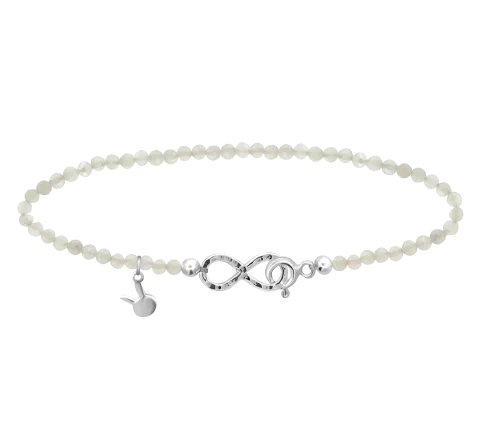 ZILIA Lunar Infinity Strieborný náramok