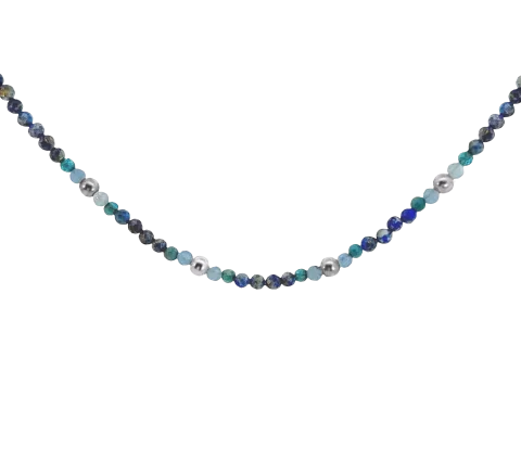 ZILIA Violet Strieborný náhrdelník