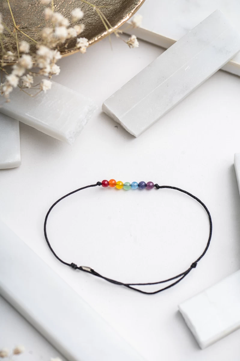 Náramok 7 čakier z minerálov