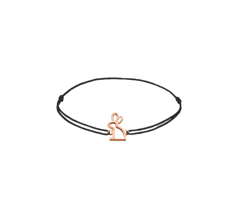 ZILIA Bunny Contour Baby Zlatá 14K Thread Náramok