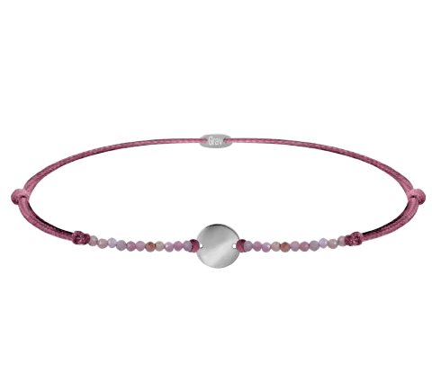 ZILIA Gemstone Circle Strieborný náramok