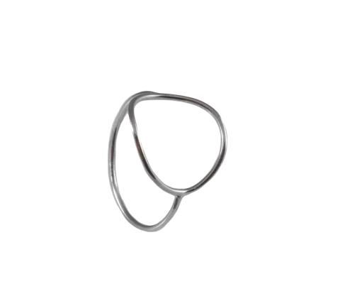 ZILIA Contour Circle Zlatý prsteň