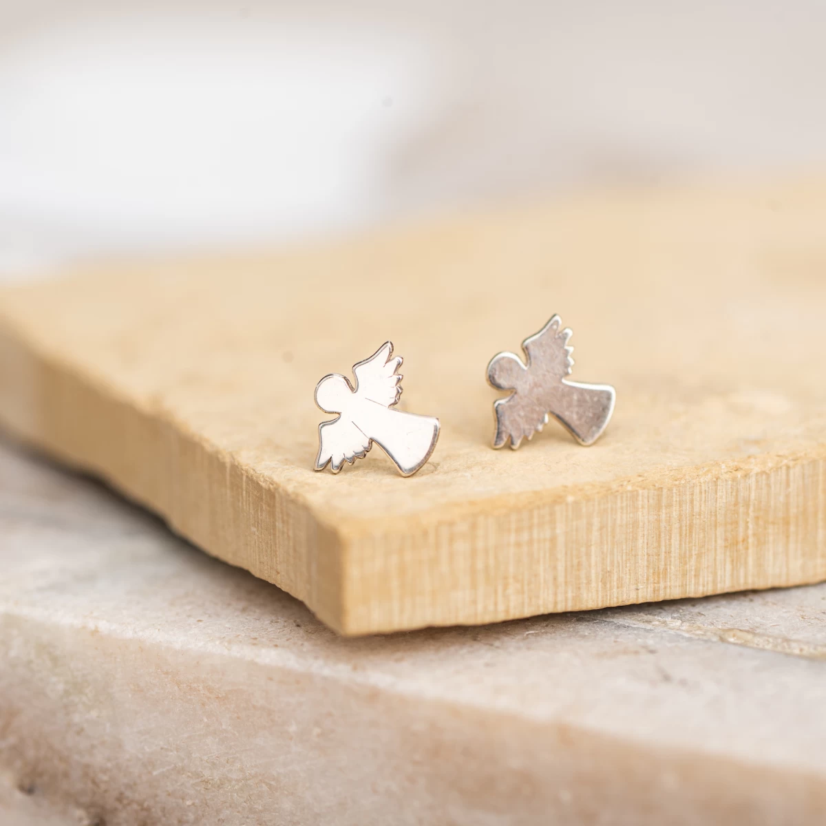 Náušnice Anjelské Strieborné