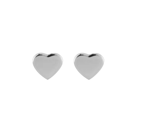 ZILIA Heart Strieborné Náušnice