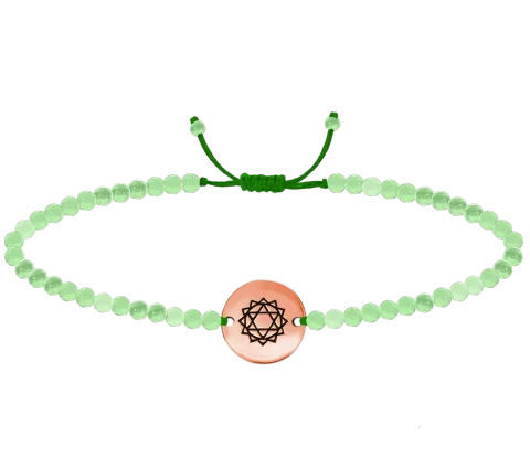 ZILIA Heart Chakra Zlatý náramok