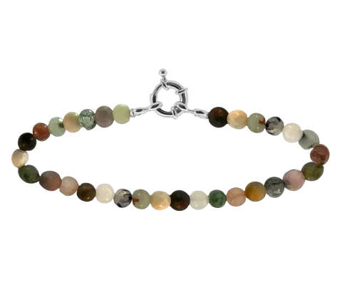 ZILIA Ashley Earth Strieborný náramok