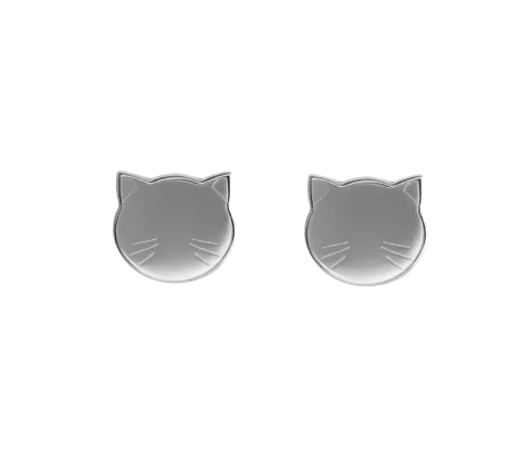 ZILIA Cat Strieborné Náušnice
