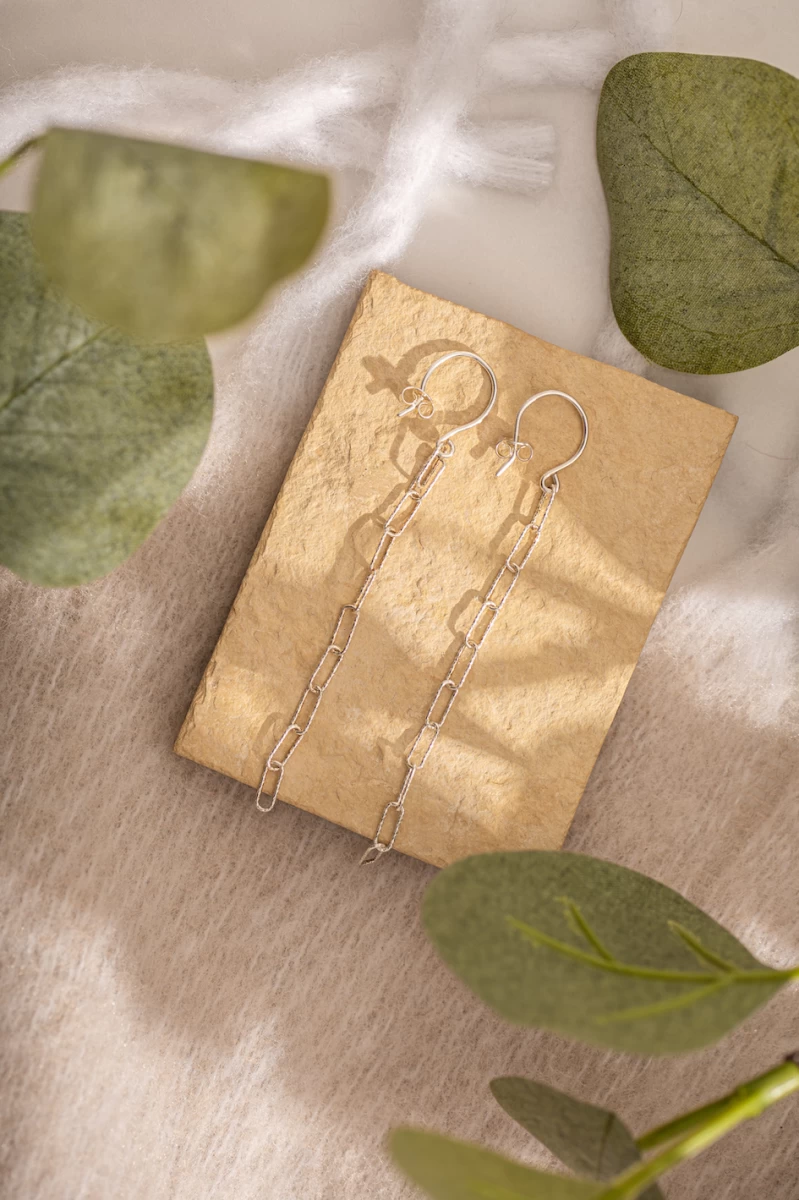 ZILIA Paperclip Strieborné Náušnice