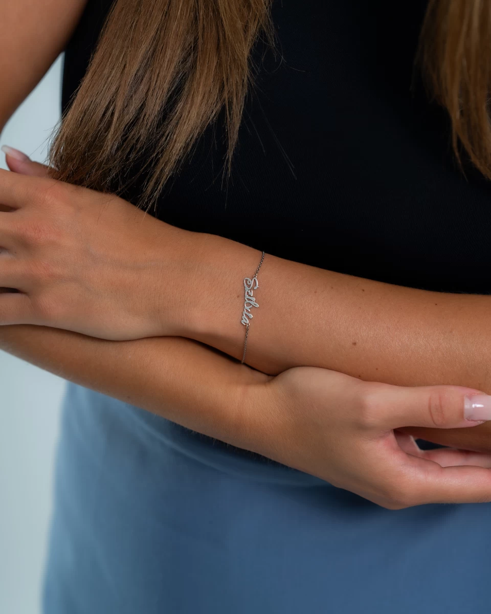 zlat 14K náramok Grav Bianka o