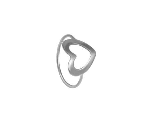 ZILIA Heart 2 Strieborný prsteň