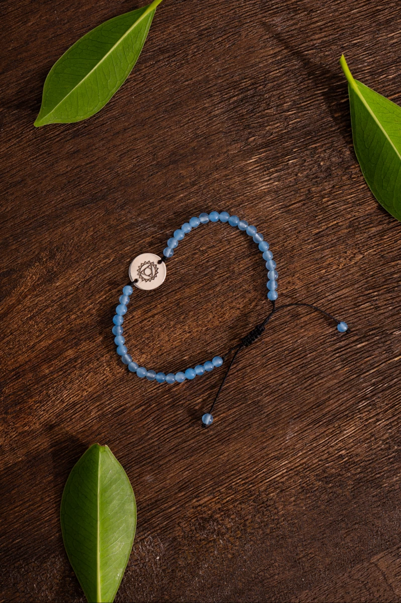 ZILIA Throat Chakra Zlatý náramok