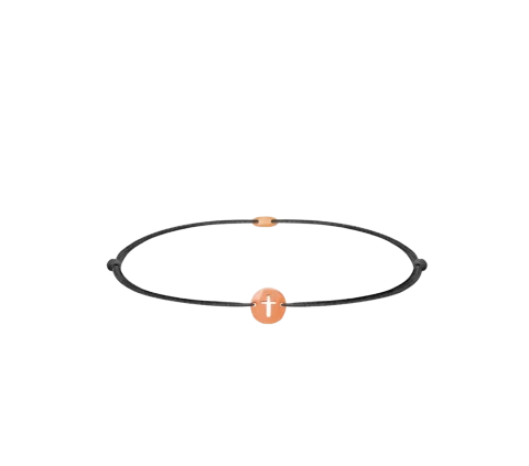 ZILIA Cross Baby Zlatá 14K Thread Náramok