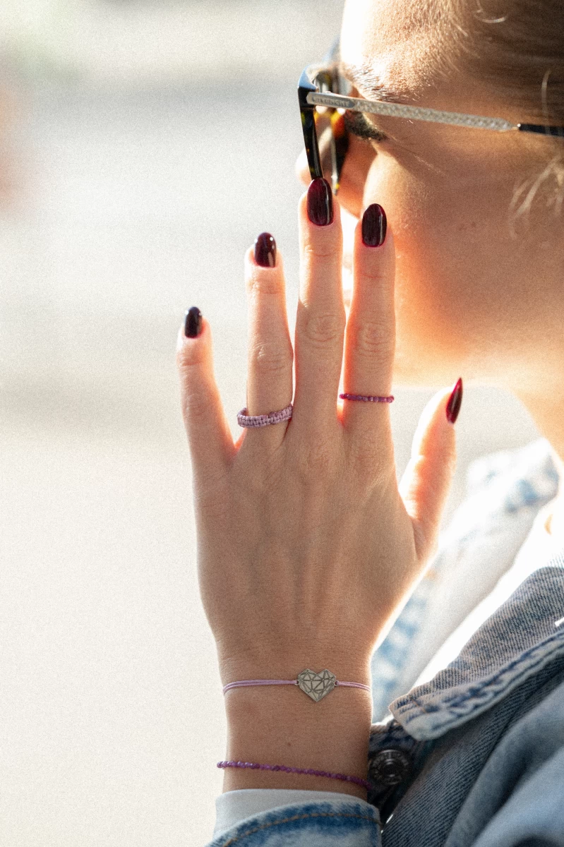 ZILIA Rayfield Ruby Strieborný prsteň