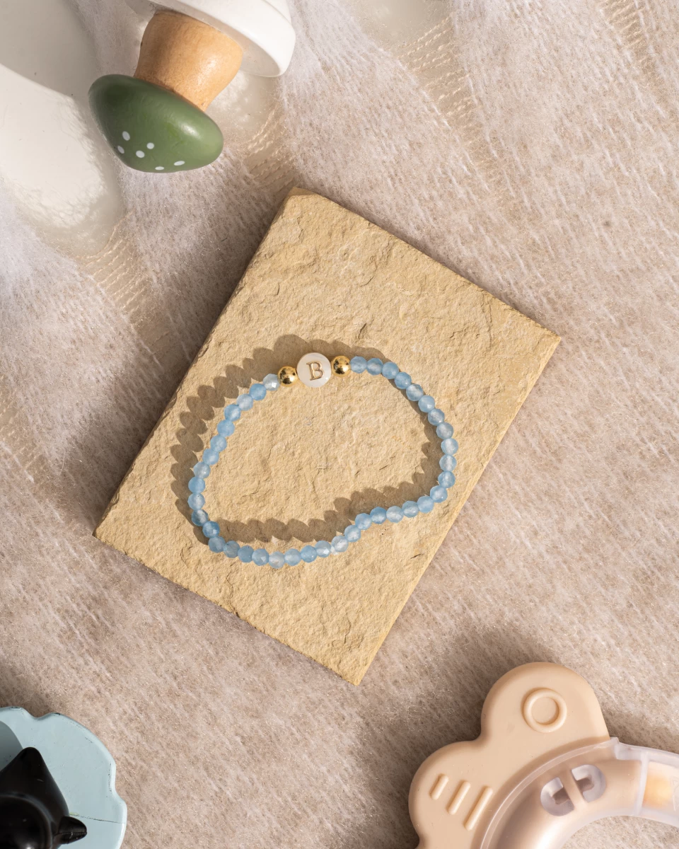 ZILIA Blue Mystic Baby Strieborný náramok