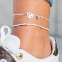 Dizajnér retiazky na členok