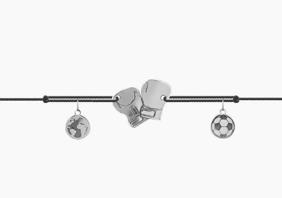 ZILIA Náramok Boxerské rukavice Striebro (925 sterling)